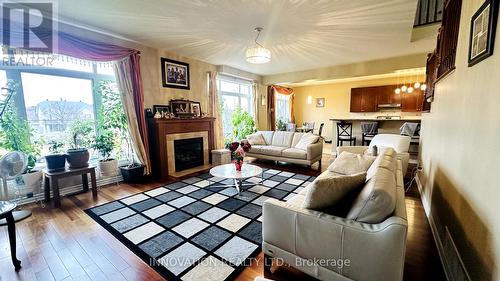 268 Flodden Way E, Ottawa, ON - Indoor Photo Showing Living Room With Fireplace