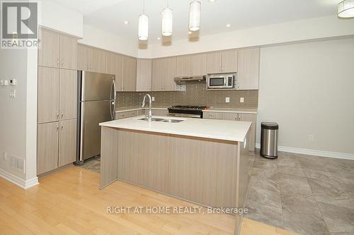 132 Mattingly Way, Ottawa, ON - Indoor Photo Showing Kitchen With Stainless Steel Kitchen With Double Sink