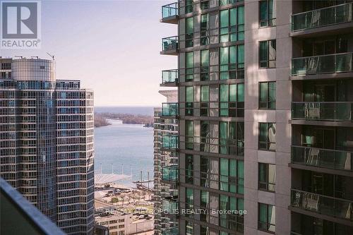 2207 - 12 York Street, Toronto, ON - Outdoor With Balcony