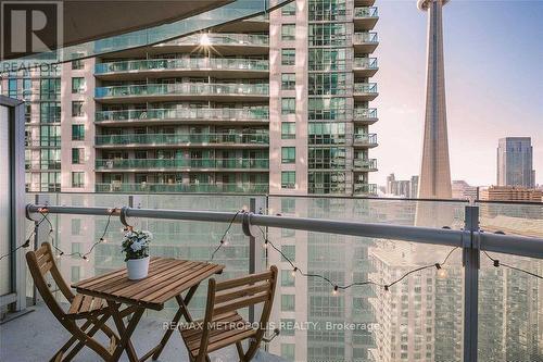 2207 - 12 York Street, Toronto, ON - Outdoor With Balcony