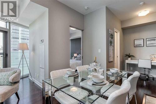 2207 - 12 York Street, Toronto, ON - Indoor Photo Showing Dining Room