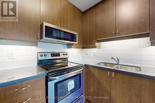 509 - 131 Upper Duke Crescent, Markham, ON - Indoor Photo Showing Kitchen With Stainless Steel Kitchen With Double Sink