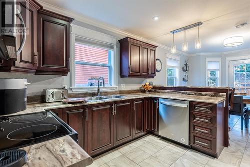 21 Stephano Street, St. John'S, NL - Indoor Photo Showing Kitchen With Double Sink