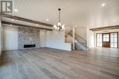 941 Old Mohawk Road, Hamilton, ON - Indoor With Fireplace