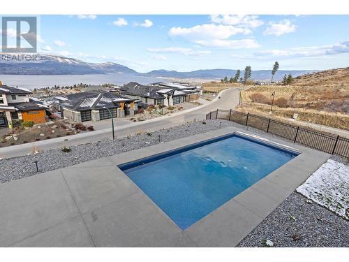 5584 Upper Mission Court, Kelowna, BC - Outdoor With In Ground Pool With View