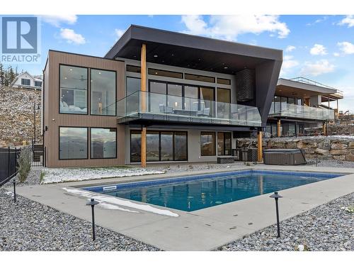 5584 Upper Mission Court, Kelowna, BC - Outdoor With In Ground Pool