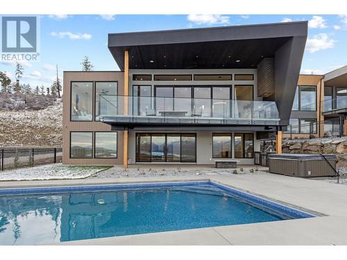 5584 Upper Mission Court, Kelowna, BC - Outdoor With In Ground Pool With Deck Patio Veranda