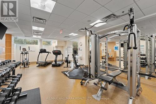 1209 - 1055 Southdown Road, Mississauga, ON - Indoor Photo Showing Gym Room