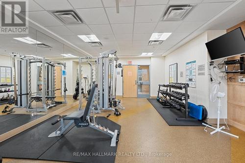 1209 - 1055 Southdown Road, Mississauga, ON - Indoor Photo Showing Gym Room