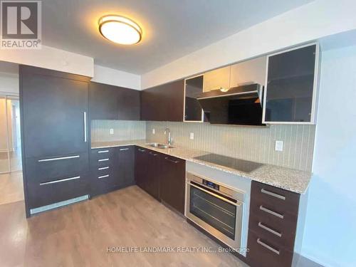 2208 - 5168 Yonge Street, Toronto, ON - Indoor Photo Showing Kitchen With Double Sink