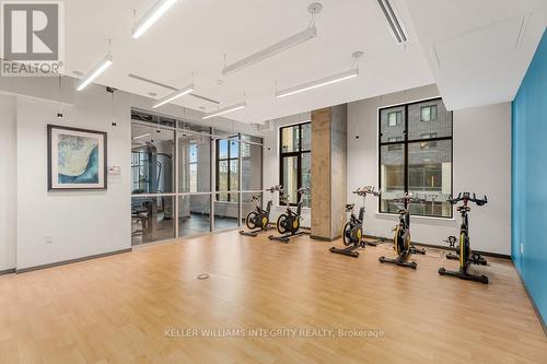 2915 - 105 Champagne Avenue S, Ottawa, ON - Indoor Photo Showing Gym Room