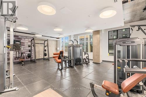 2915 - 105 Champagne Avenue S, Ottawa, ON - Indoor Photo Showing Gym Room