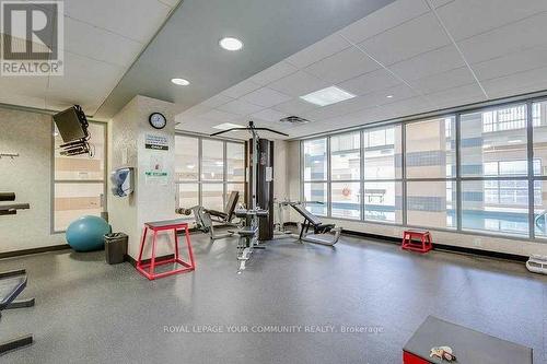 3207 - 4978 Yonge Street, Toronto, ON - Indoor Photo Showing Gym Room