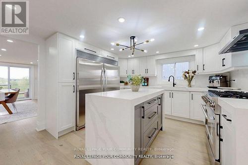 20 Mitchell Avenue, Whitchurch-Stouffville, ON - Indoor Photo Showing Kitchen With Upgraded Kitchen