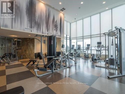 1401 - 205 Sherway Gardens Road, Toronto, ON - Indoor Photo Showing Gym Room