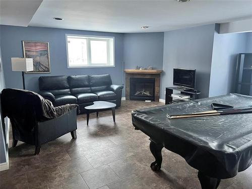 52 Thurston Drive, Ste Anne, MB - Indoor With Fireplace