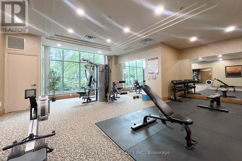 808 - 5508 Yonge Street, Toronto, ON - Indoor Photo Showing Gym Room