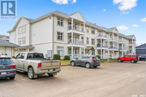 306 301 34Th Street W, Prince Albert, SK - Outdoor With Balcony With Facade