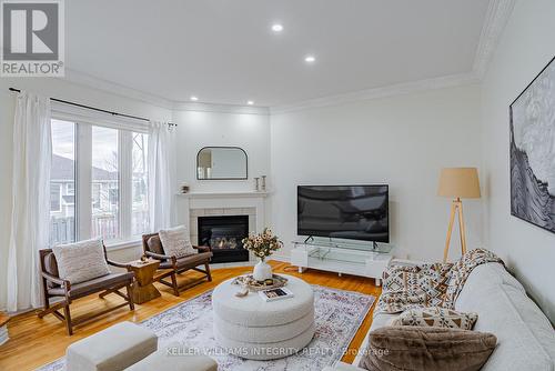 1288 Klondike Road E, Ottawa, ON - Indoor Photo Showing Living Room With Fireplace