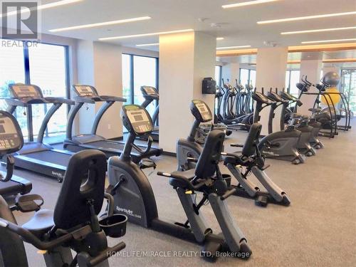 5901 - 30 Shore Breeze Dr Drive, Toronto, ON - Indoor Photo Showing Gym Room