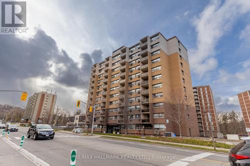 607 - 1950 Main Street W, Hamilton, ON - Outdoor With Balcony With Facade