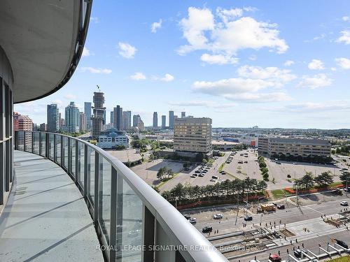 1505-60 Absolute Ave, Mississauga, ON - Outdoor With Balcony With View