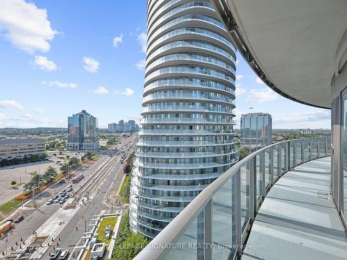 1505-60 Absolute Ave, Mississauga, ON - Outdoor With Balcony