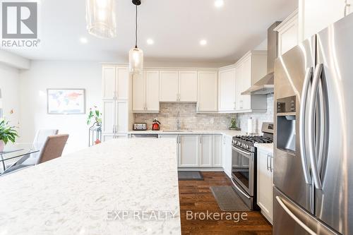 Upper - 8 Bannister Crescent, Brampton, ON - Indoor Photo Showing Kitchen With Stainless Steel Kitchen With Upgraded Kitchen