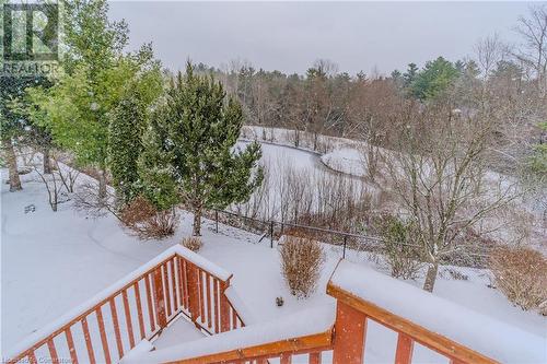 Beautiful views of pond and surrounding forest - 64 Cottonwood Crescent, Cambridge, ON - Outdoor