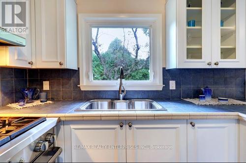 2401 Mississauga Road N, Mississauga, ON - Indoor Photo Showing Kitchen With Double Sink