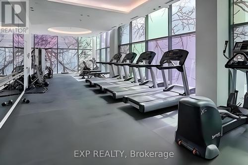 3203 - 38 Grenville Street, Toronto, ON - Indoor Photo Showing Gym Room