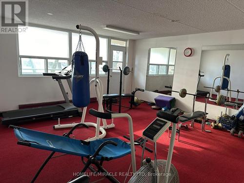 1105 - 207 Galloway Road, Toronto, ON - Indoor Photo Showing Gym Room