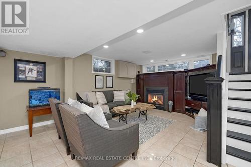 23 Woolen Mill Lane, Erin, ON - Indoor With Fireplace