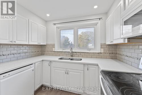 95 Conant Street, Oshawa, ON - Indoor Photo Showing Kitchen With Double Sink