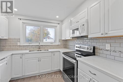 95 Conant Street, Oshawa, ON - Indoor Photo Showing Kitchen With Double Sink