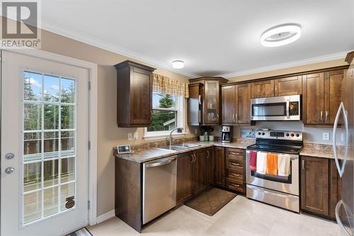 18 Mayfair Avenue, Paradise, NL - Indoor Photo Showing Kitchen With Double Sink