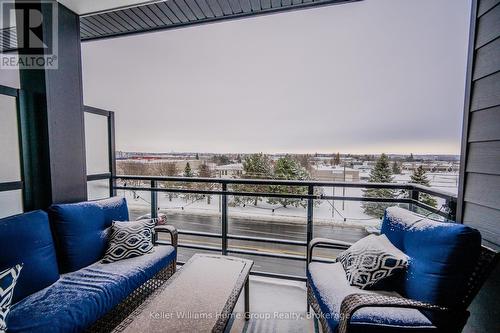 418 - 251 Northfield Drive E, Waterloo, ON - Outdoor With Balcony With View