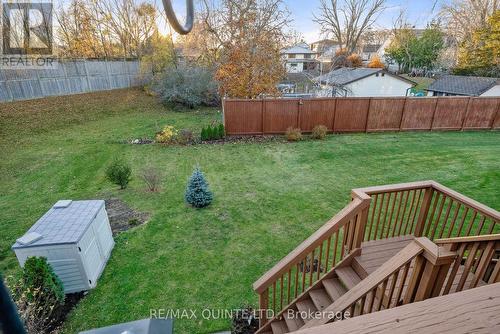 40 Sarah Court, Belleville, ON - Outdoor With Backyard