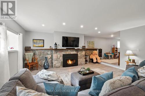 61 Toronto Street, Cramahe (Colborne), ON - Indoor Photo Showing Living Room With Fireplace