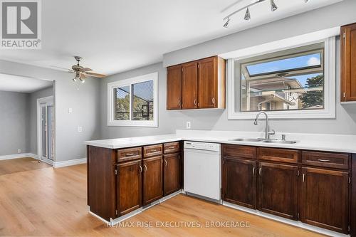 282 Welborne Avenue, Kingston (City Southwest), ON - Indoor Photo Showing Kitchen With Double Sink