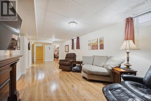 1306 Macinally Court, Oshawa, ON - Indoor Photo Showing Living Room With Fireplace