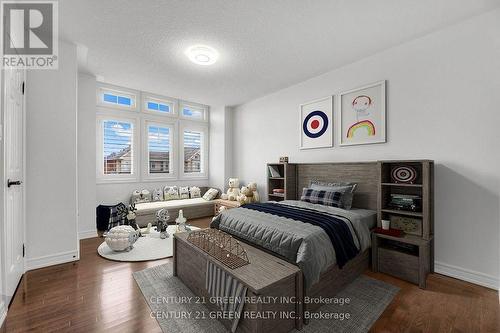 14 Merrickville Way, Brampton, ON - Indoor Photo Showing Bedroom With Fireplace