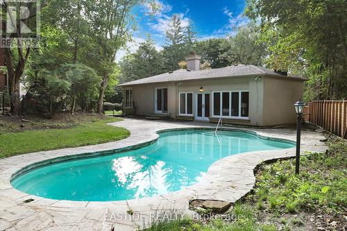 54 Plymbridge Road, Toronto, ON - Outdoor With In Ground Pool With Backyard