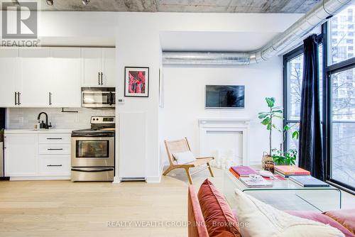 213 - 60 Bathurst Street, Toronto, ON - Indoor Photo Showing Kitchen With Upgraded Kitchen