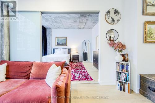 213 - 60 Bathurst Street, Toronto, ON - Indoor Photo Showing Living Room With Fireplace