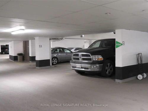 603-35 Brian Peck Cres, Toronto, ON - Indoor Photo Showing Garage