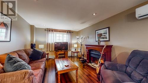 41 Solomon Close, Bay Bulls, NL - Indoor Photo Showing Living Room With Fireplace