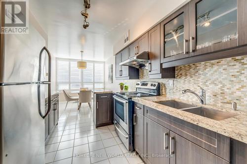 1206 - 30 Greenfield Avenue, Toronto, ON - Indoor Photo Showing Kitchen With Double Sink With Upgraded Kitchen