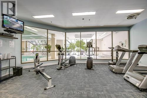 1206 - 30 Greenfield Avenue, Toronto, ON - Indoor Photo Showing Gym Room