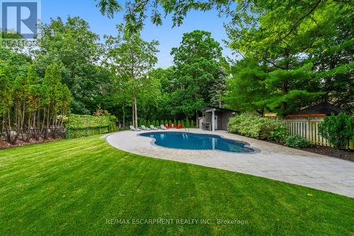 1275 Montrose Abbey Drive, Oakville, ON - Outdoor With In Ground Pool With Backyard